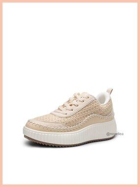 Women's Chunky Platform Fashion Sneakers Casual Comfortable Lace-Up Sneaker